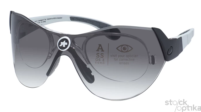 Спортивные очки для велоспорта ASSOS Zegho G2 Interceptor Black с оптическим адаптером