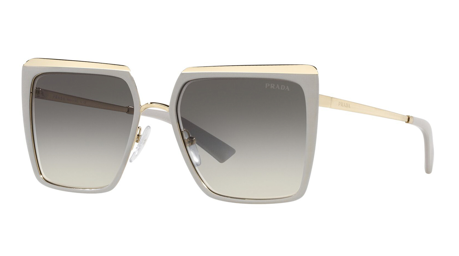 Prada 58WS 04R130 7 ов стильные женские солнцезащитные очки без оправы модные градиентные линзы солнцезащитные очки леди дизайнер оттенки uv400 очки