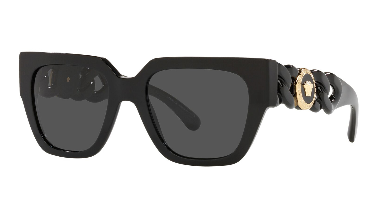 Versace 4409 GB1/87 сувенир полистоун подставка белый мишка в чёрном пиджаке в очках и шляпе 69х34 5х42 5 см