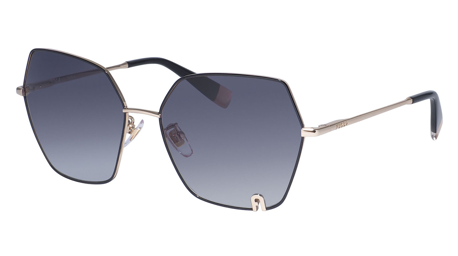 Furla 599 301 lukky солнцезащитные очки сердечки