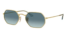 Мужские солнцезащитные очки Ray-Ban Octagonal Classic RB 3556N 91233M мини фото 1