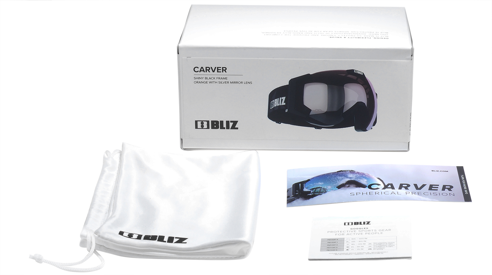 Bliz Goggles Carver SR Black Вид№5