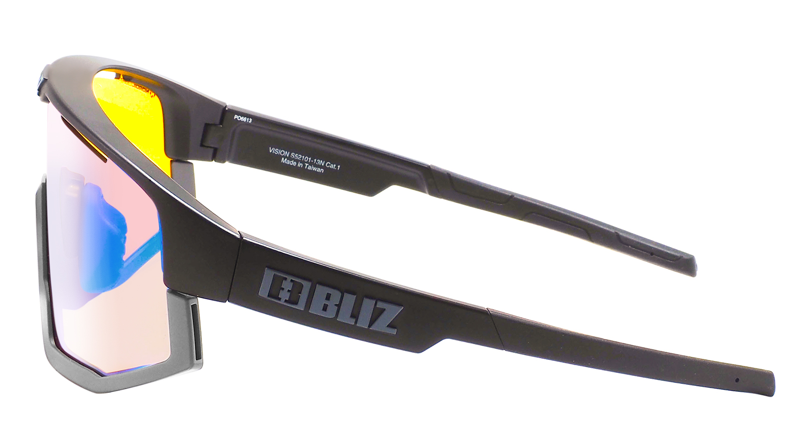 Bliz Active Vision Nano Optics Matt Black Grey Nordic Light Вид№7