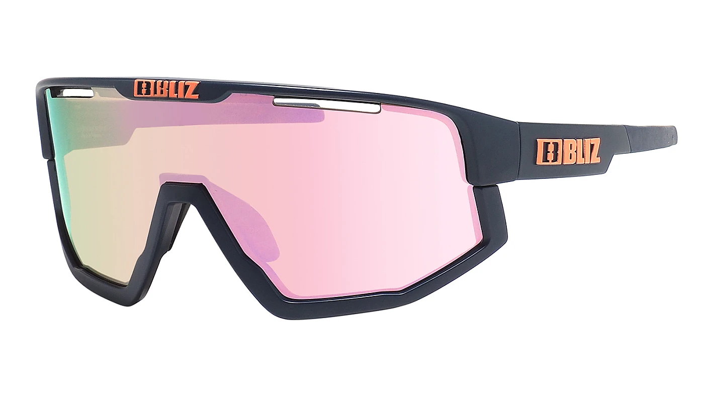 Мужские спортивные очки Bliz Active Fusion Matt Dark Blue фото 2