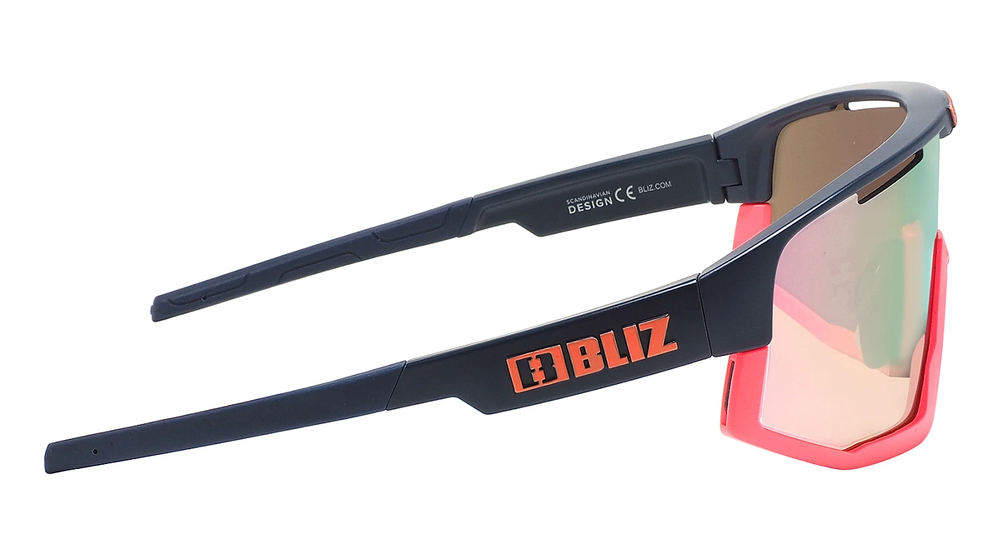 Мужские спортивные очки Bliz Active Fusion Matt Dark Blue фото 5