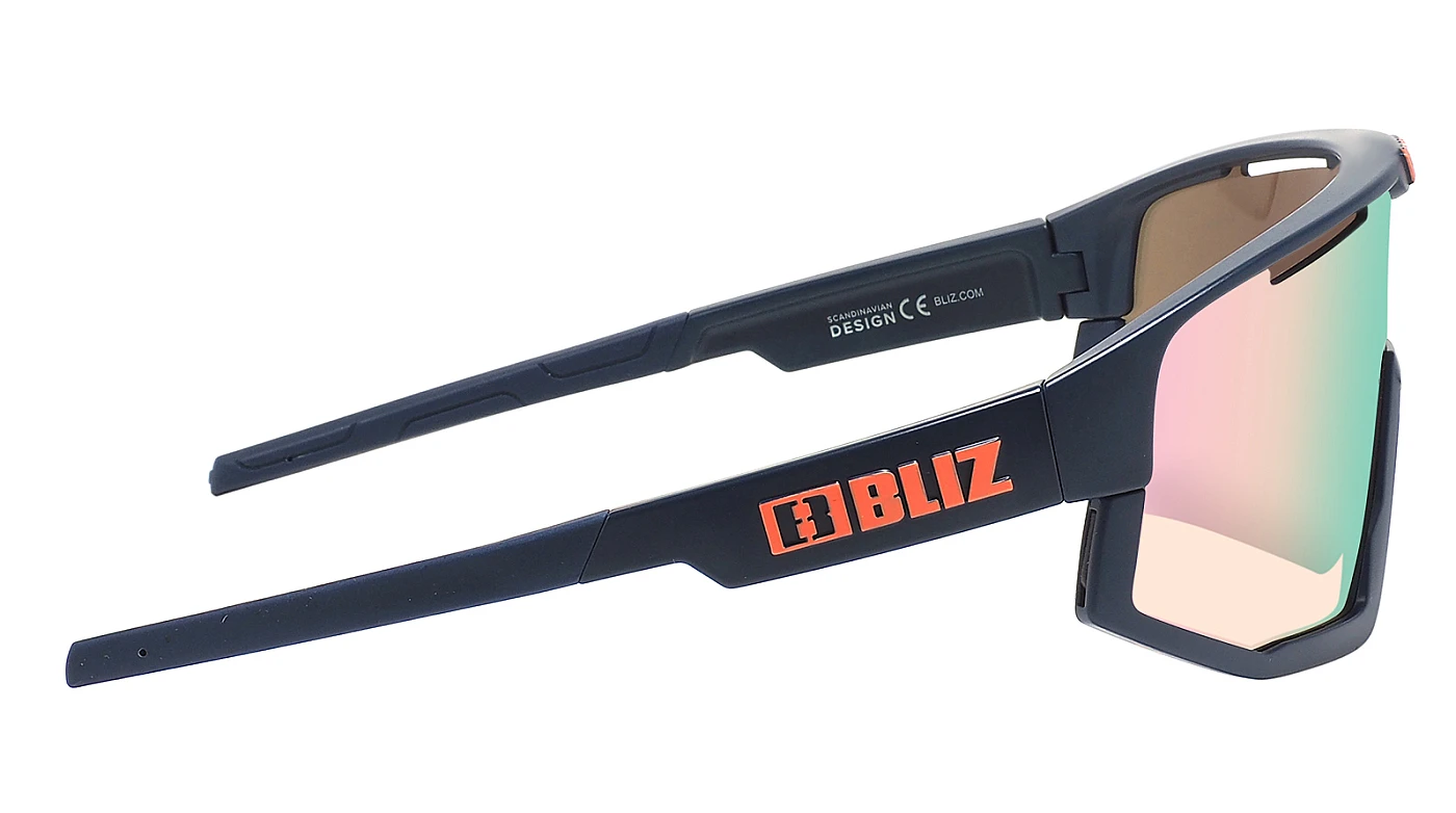Мужские спортивные очки Bliz Active Fusion Matt Dark Blue фото 6