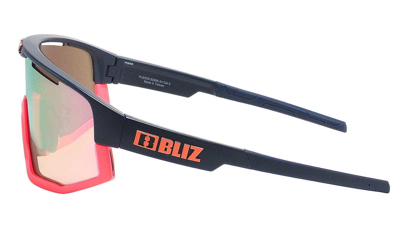 Мужские спортивные очки Bliz Active Fusion Matt Dark Blue фото 7