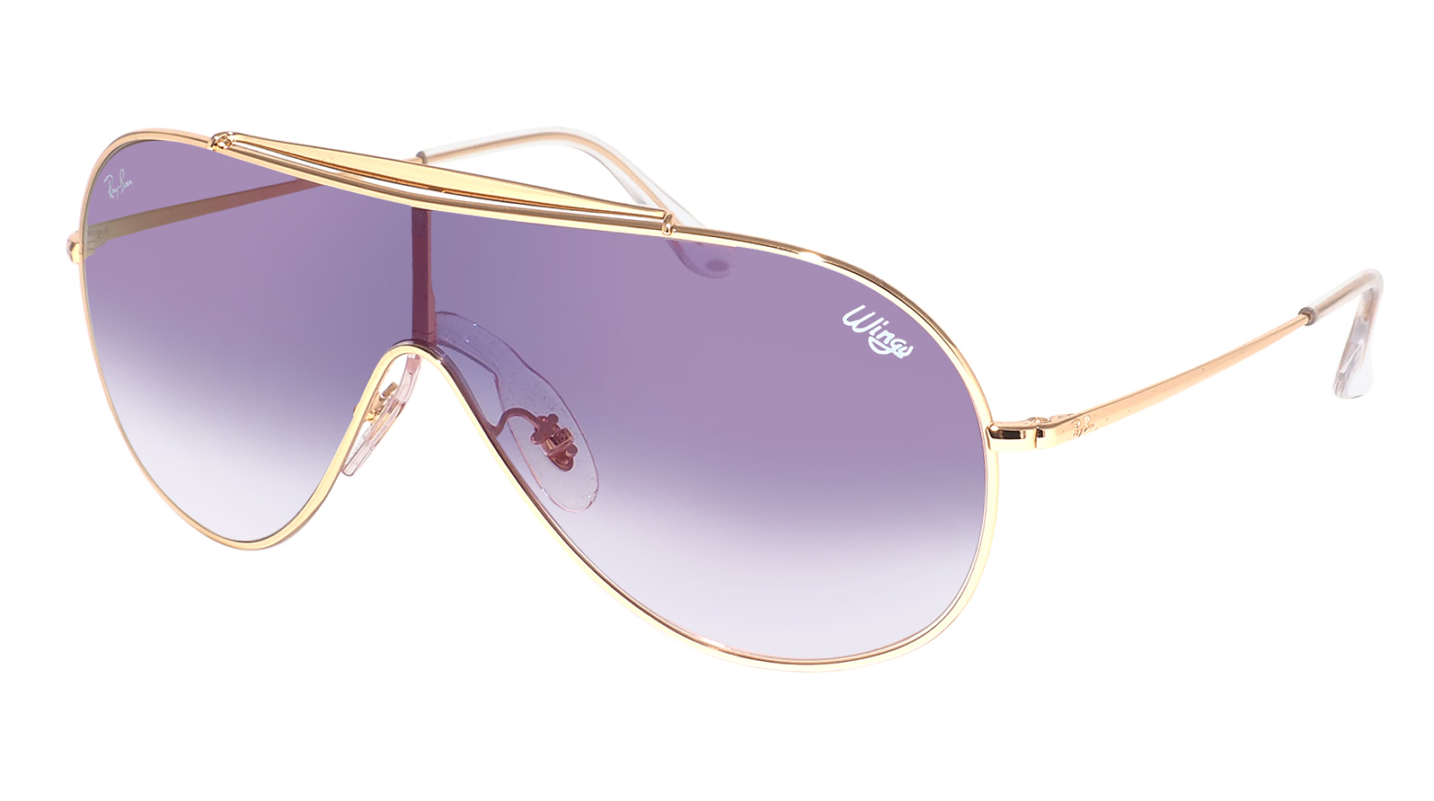 Ray-Ban Highstreet Wings RB 3597 001/X0 lisap milano маска оттеночная для волос фиолетовый re fresh color mask 250 мл