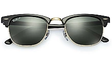 Мужские солнцезащитные очки Ray-Ban Clubmaster RB 3016 901/58 мини фото 4