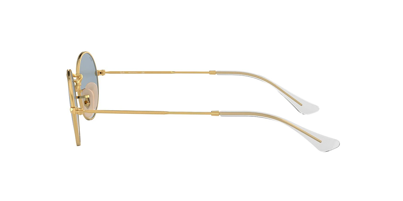 Мужские солнцезащитные очки Ray-Ban Oval Flat Lenses RB 3547N 001/3F фото 4