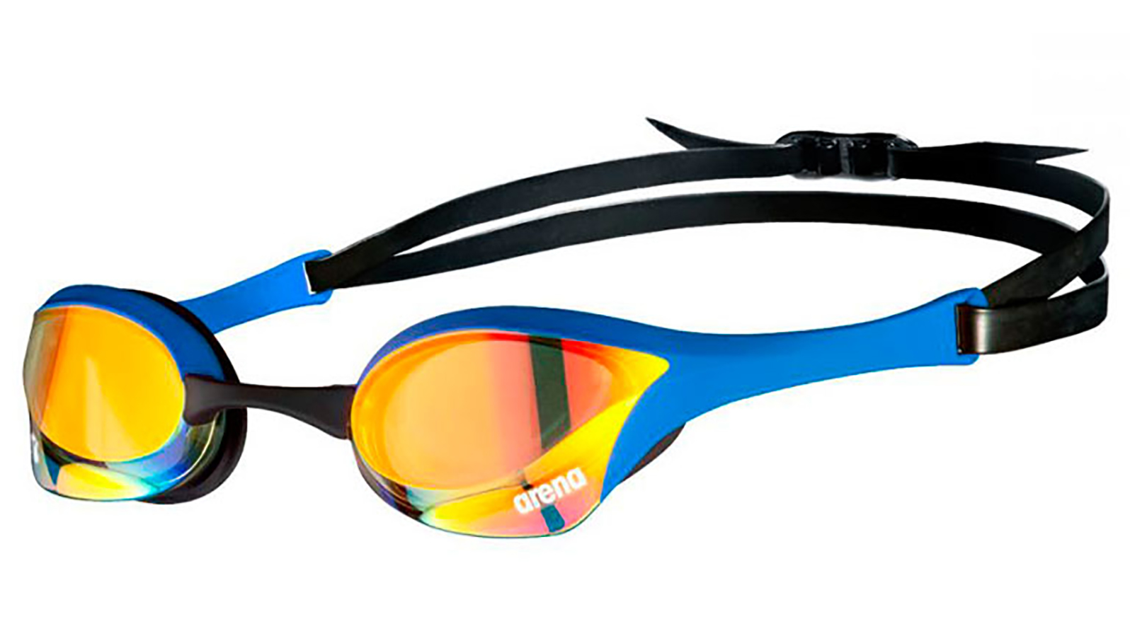 Очки для плавания Arena Cobra Ultra Swipe Mirror Blue-370 zoggs очки для плавания raptor hcb mirror золото