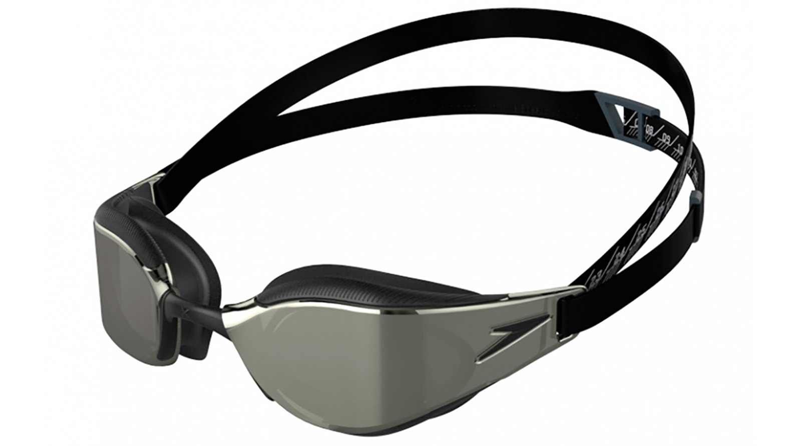 Очки для плавания Speedo Fastskin Hyper Elite Mirror Black очки для плавания speedo fastskin pure focus mirror