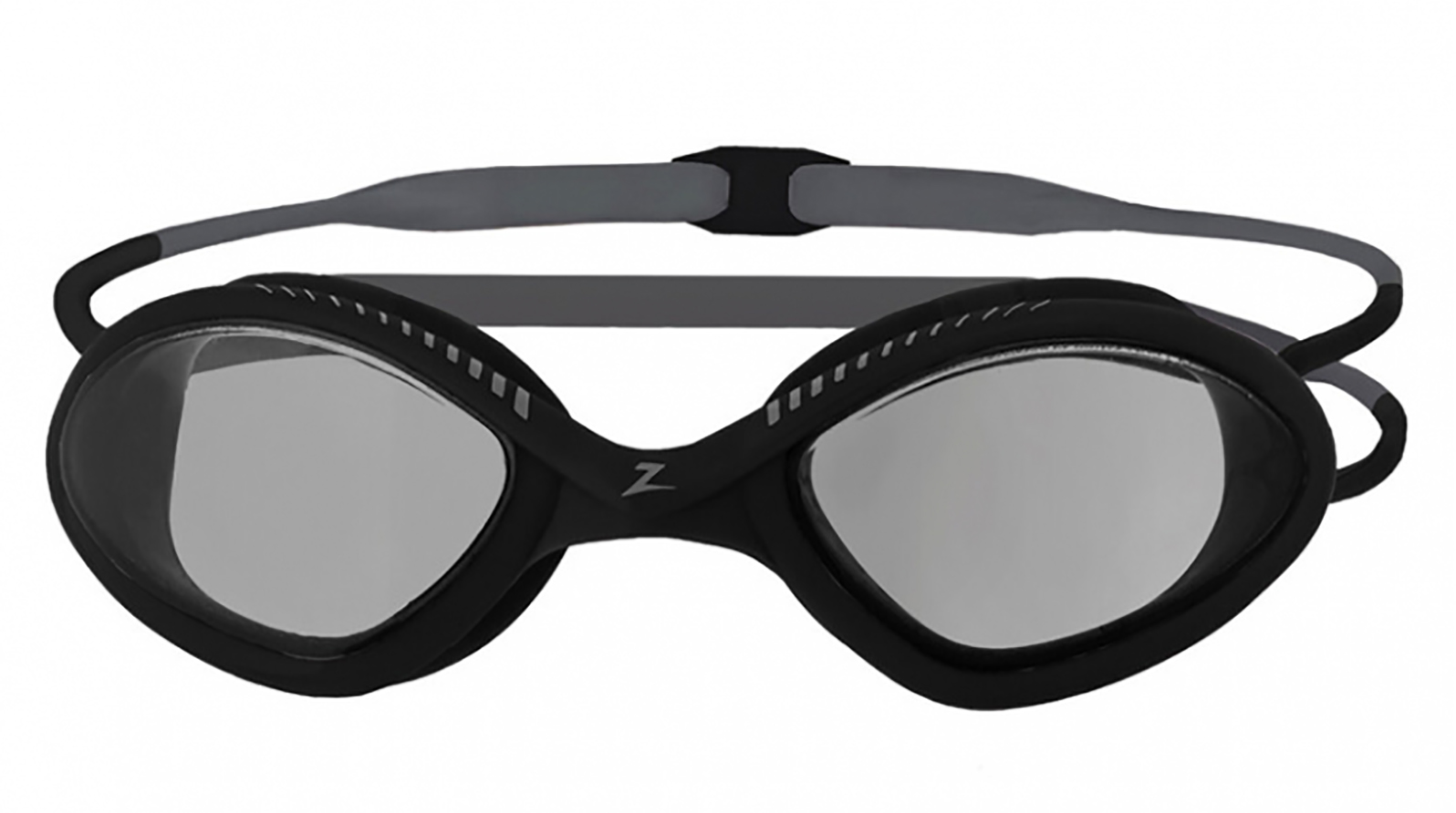 ZOGGS очки для плавания Tiger (черный/серый) Regular zoggs очки для плавания tiger серый regular