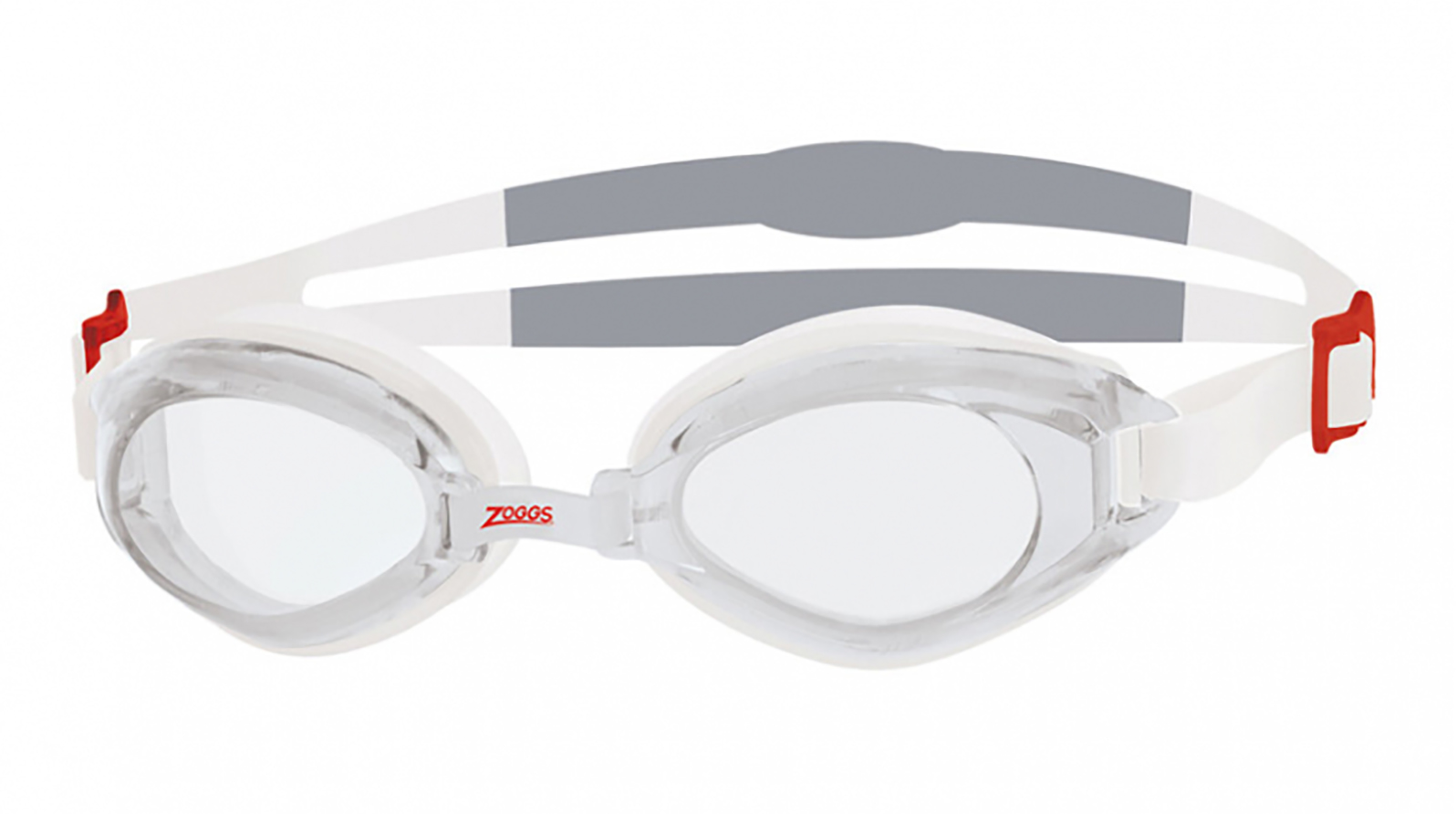 ZOGGS Endura, Clear/Red очки для плавания zoggs predator flex clear navy