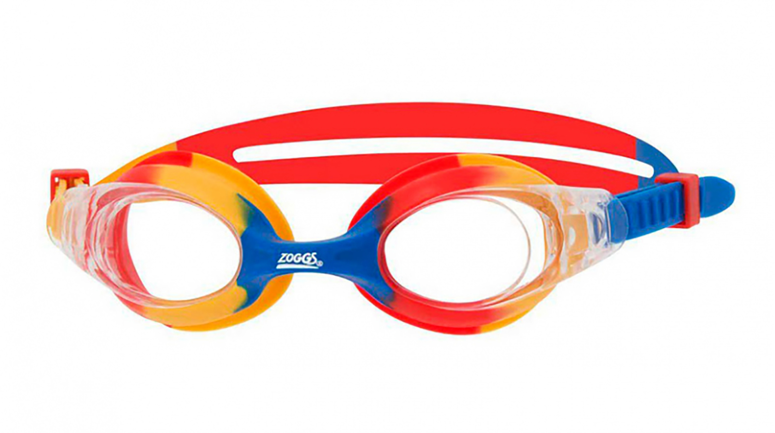 ZOGGS Little Bondi (0-6 лет), Clear/Red очки для плавания zoggs predator flex clear navy