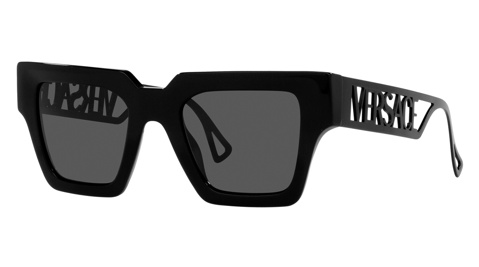 Versace 4431 538087 очки солнцезащитные детские uv 400 линза 3 8х5 5 см ширина 12 см дужка 13 см серые