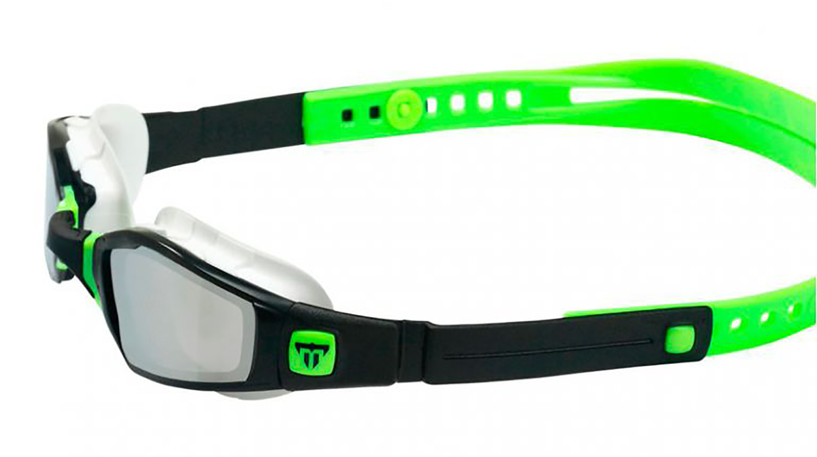 Очки для плавания Aqua Sphera Ninja mirror (черный/лайм) kottdo ретро близорукость очки легкие очки оправа 1 0 1 5 2 0 2 5 3 0 3 5 4 0
