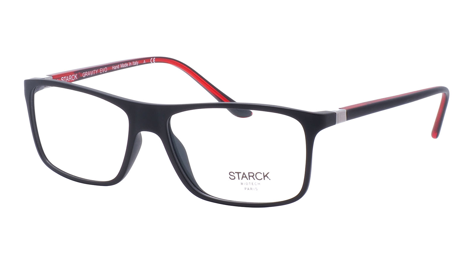 Starck 1365X 0020 косметичка 2 отдела на молниях красный чёрный