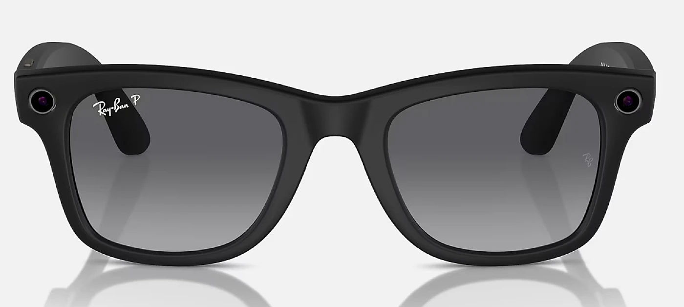 Мужские солнцезащитные очки Ray-Ban Meta Wayfarer 4006 601S/T3 фото 2