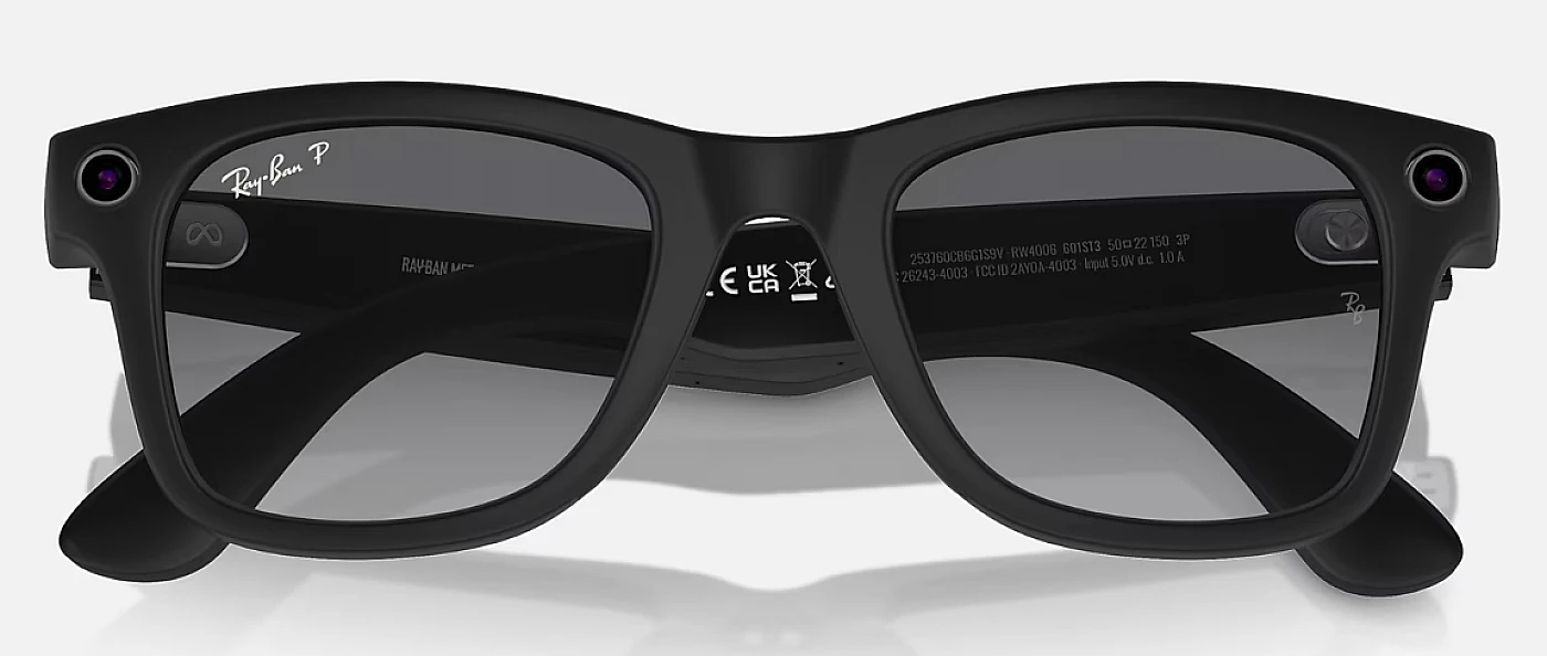 Мужские солнцезащитные очки Ray-Ban Meta Wayfarer 4006 601S/T3 фото 4