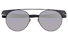 Унисекс солнцезащитные очки Ic! Berlin IB-Geometry :Black :Quicksilver :Flex мини фото 2
