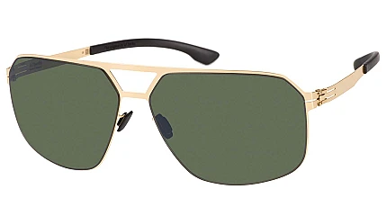 Ic! Berlin IB-Henry :Matt-Gold :Black :Green Polarized :Donnerstag