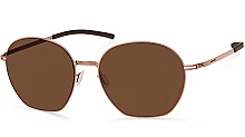 Солнцезащитные очки Ic! Berlin IB-Kusi :Shiny Copper :Nougat :Mahogany-Brown :Flex мини фото 1