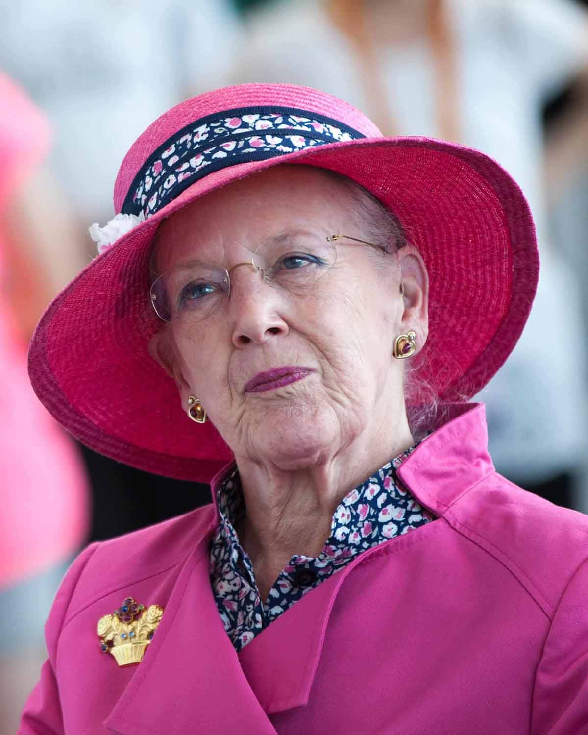 Королева Дании Маргрета II в очках Lindberg