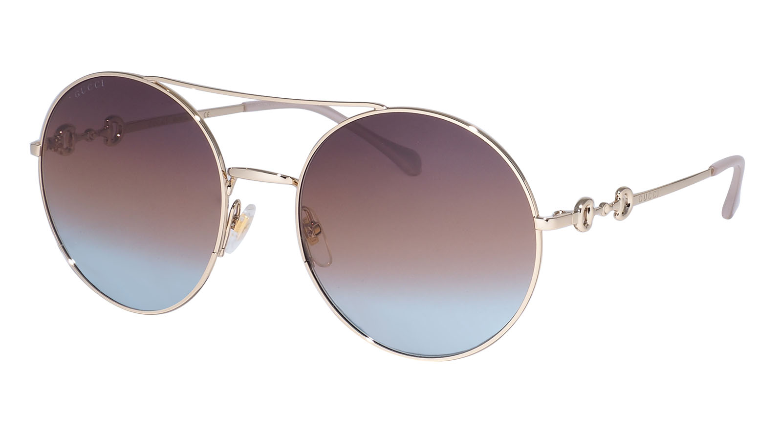 Gucci 0878S 004 2023 поляризованные солнцезащитные очки мужчины женщины дизайнер бренда ретро круглые солнцезащитные очки винтажные мужские женские