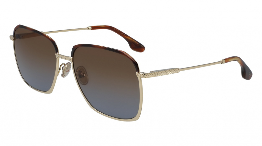 

VICTORIA BECKHAM 207S GOLD/BLUE