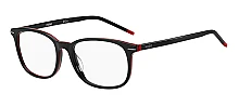Оправа для очков для зрения HUGO 1171 BLACK RED мини фото 1