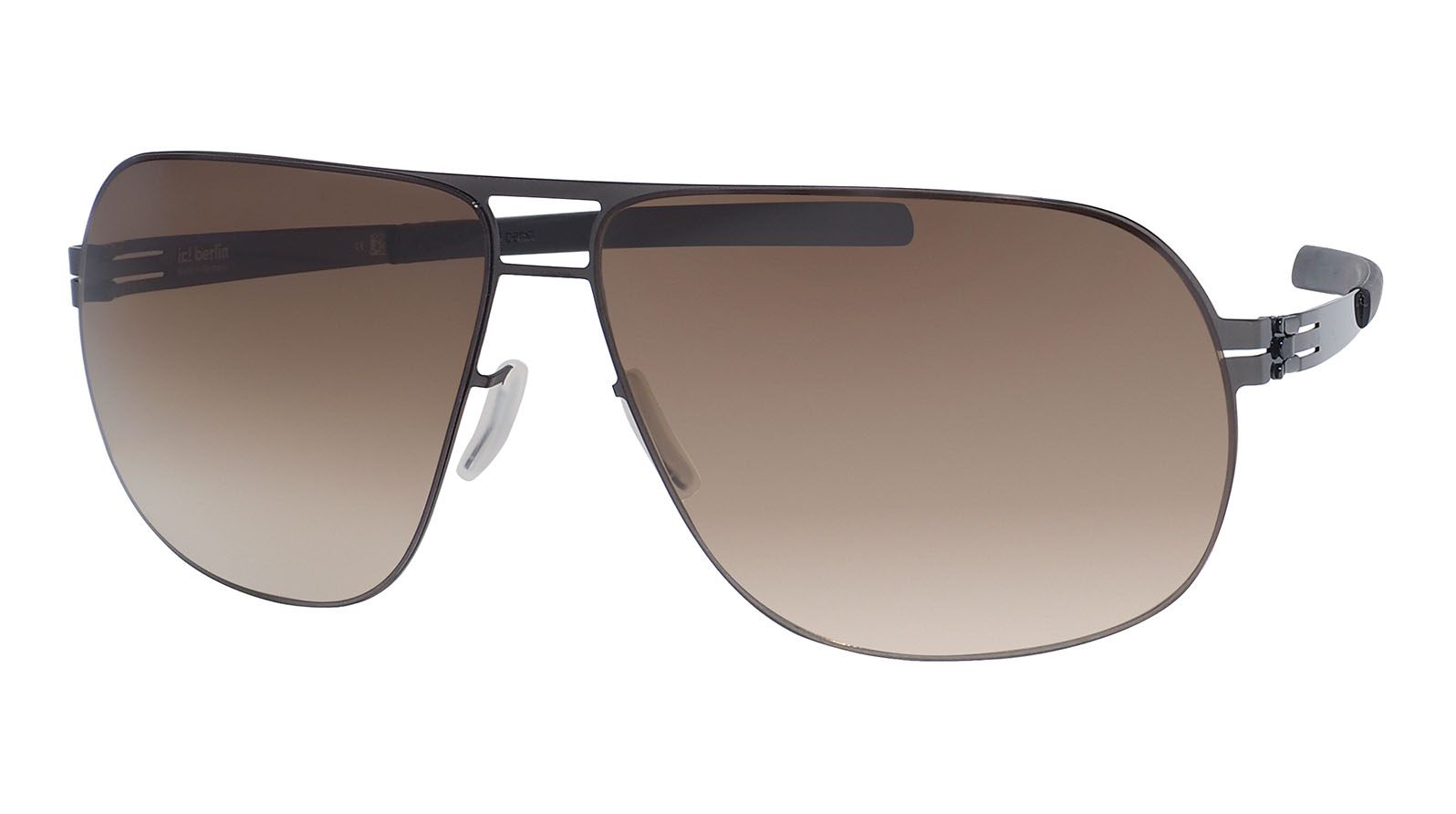 Ic! Berlin X11 Krumme Lanke Gun-Metal Brown Sand очки для чтения с солнцезащитными линзами eyelevel magnetic brown sun 2 0
