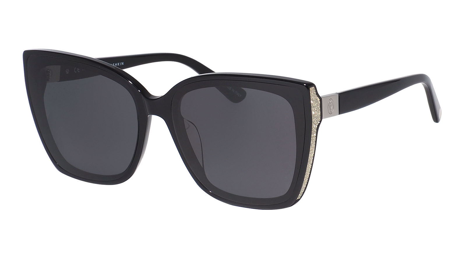 Valentin Yudashkin 1293BS C4 мода ретро дизайнер круглый круг очки cat глаз полу rimless женские солнцезащитные очки