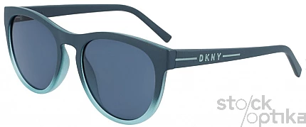 DKNY 536S MATTE TEAL/LT BLUE GRADI