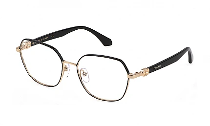 TWINSET W010 SH.ROSE GOLD W/BLACK