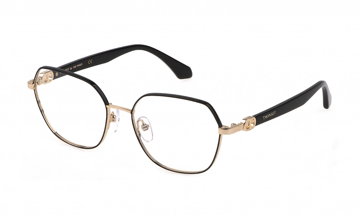 Оправа для очков TWINSET W010 SH.ROSE GOLD W/BLACK фото 1