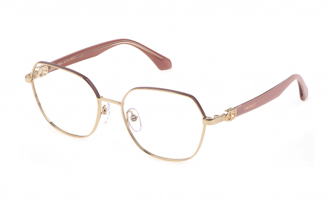 Оправа для очков TWINSET W010 SHINY ROSE GOLD/PINK фото 1