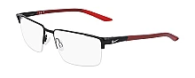 Оправа для очков для зрения NIKE 8054 Black/Matte Red мини фото 1