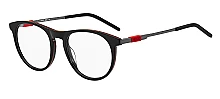 Оправа для очков для зрения HUGO 1154 BLACK RED мини фото 1