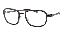 Оправа для очков для зрения Ic! Berlin IB-Thien N. :Graphite-Rocky-Grey-Matt :RX-Clear :Freitag мини фото 1