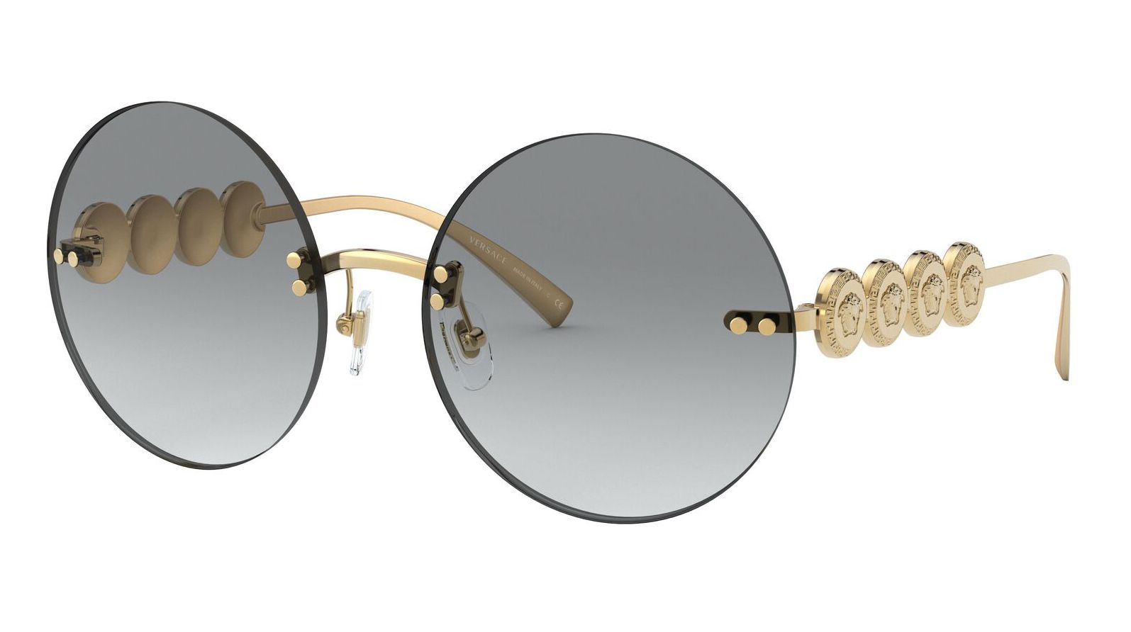 Versace 2214 100211 карнавальный аксессуар очки стразы с цепью