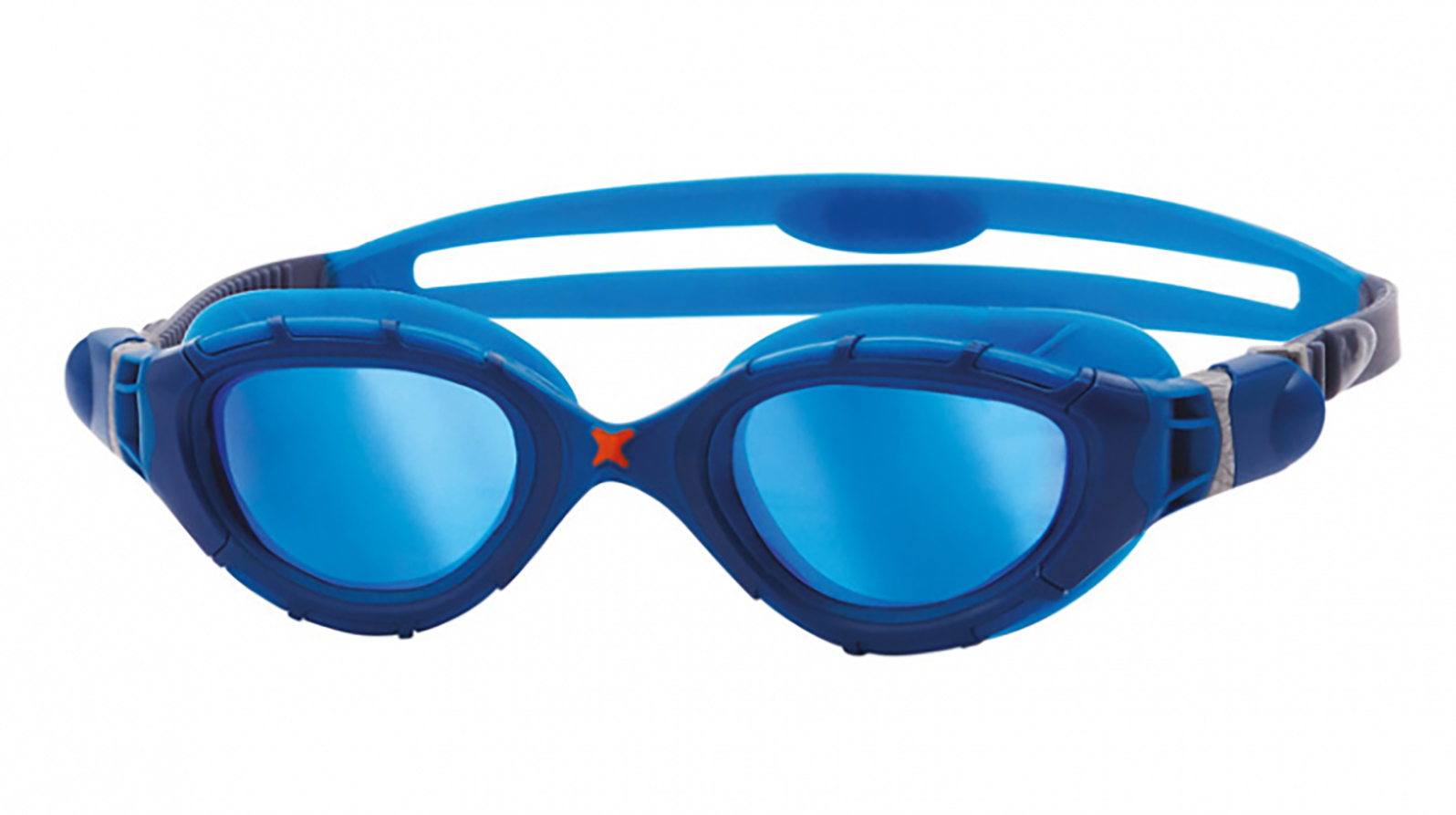 Очки для плавания ZOGGS Predator Flex Titanium  (синий/синий (BLBLMBL), Regular)