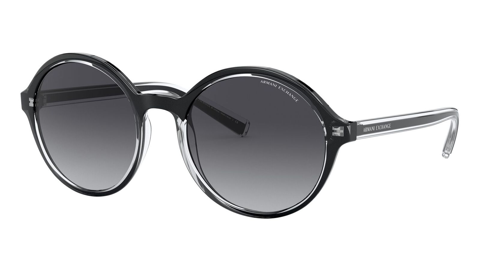 Armani Exchange 4101S 83218G uv400 крылья стрекоза преувеличенные градиентные оттенки солнцезащитные очки женщины мода ретро винтажные очки