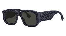 Унисекс солнцезащитные очки Fendi 40113I 02A мини фото 1