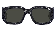 Унисекс солнцезащитные очки Fendi 40113I 02A мини фото 2