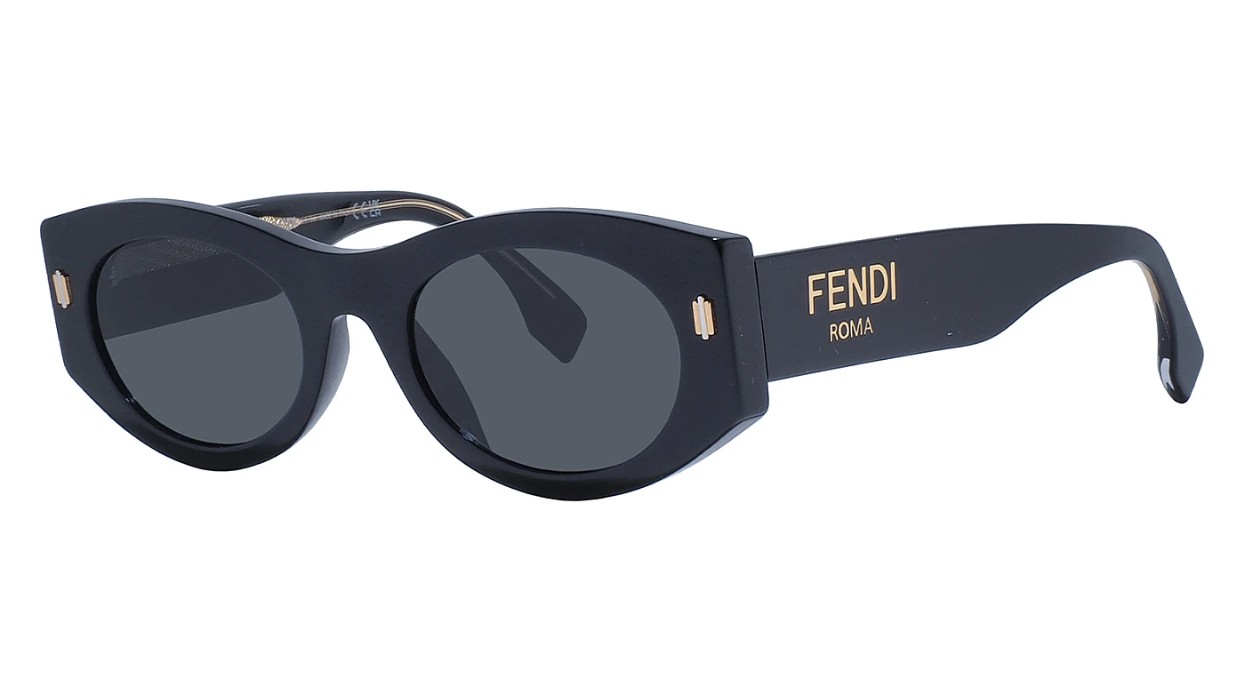 Женские солнцезащитные очки Fendi 40125I 01V фото 1