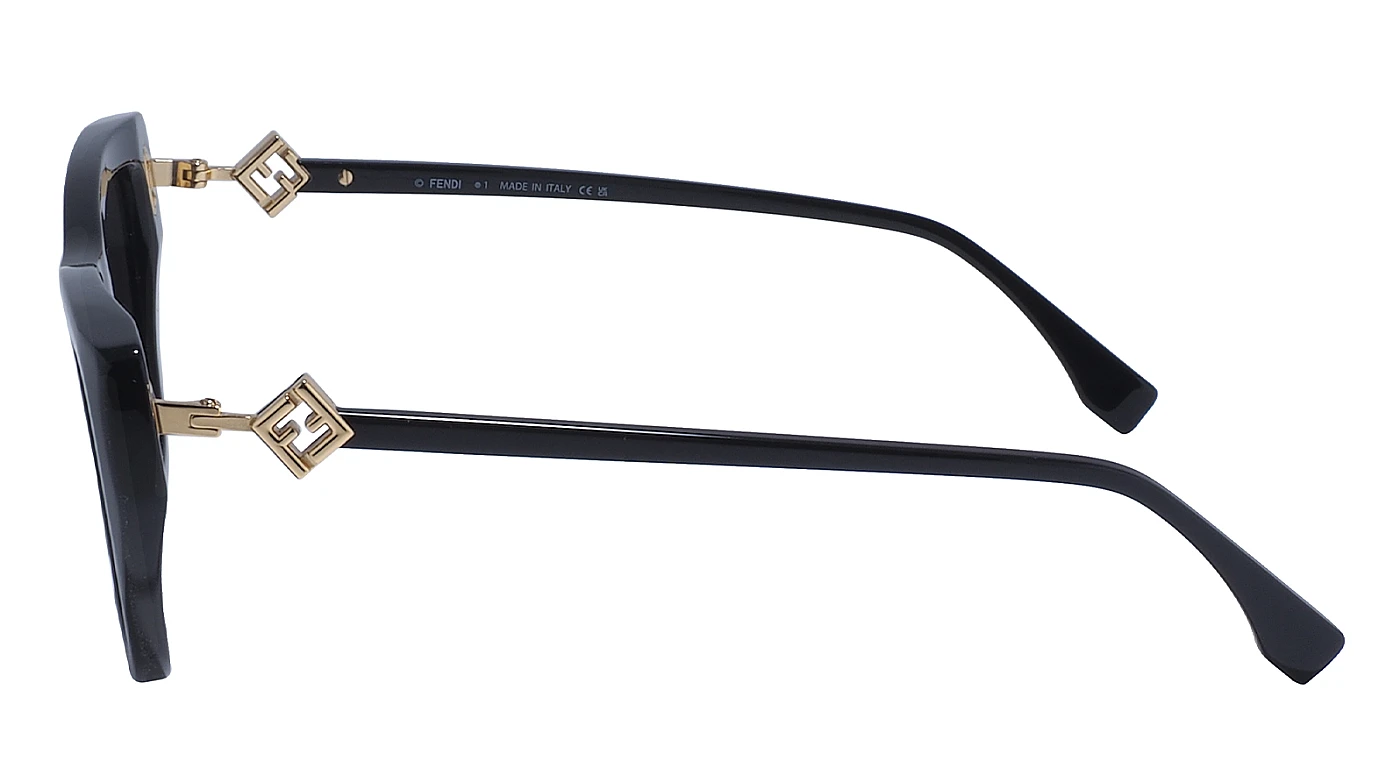 Женские солнцезащитные очки Fendi 40149I 01A фото 4