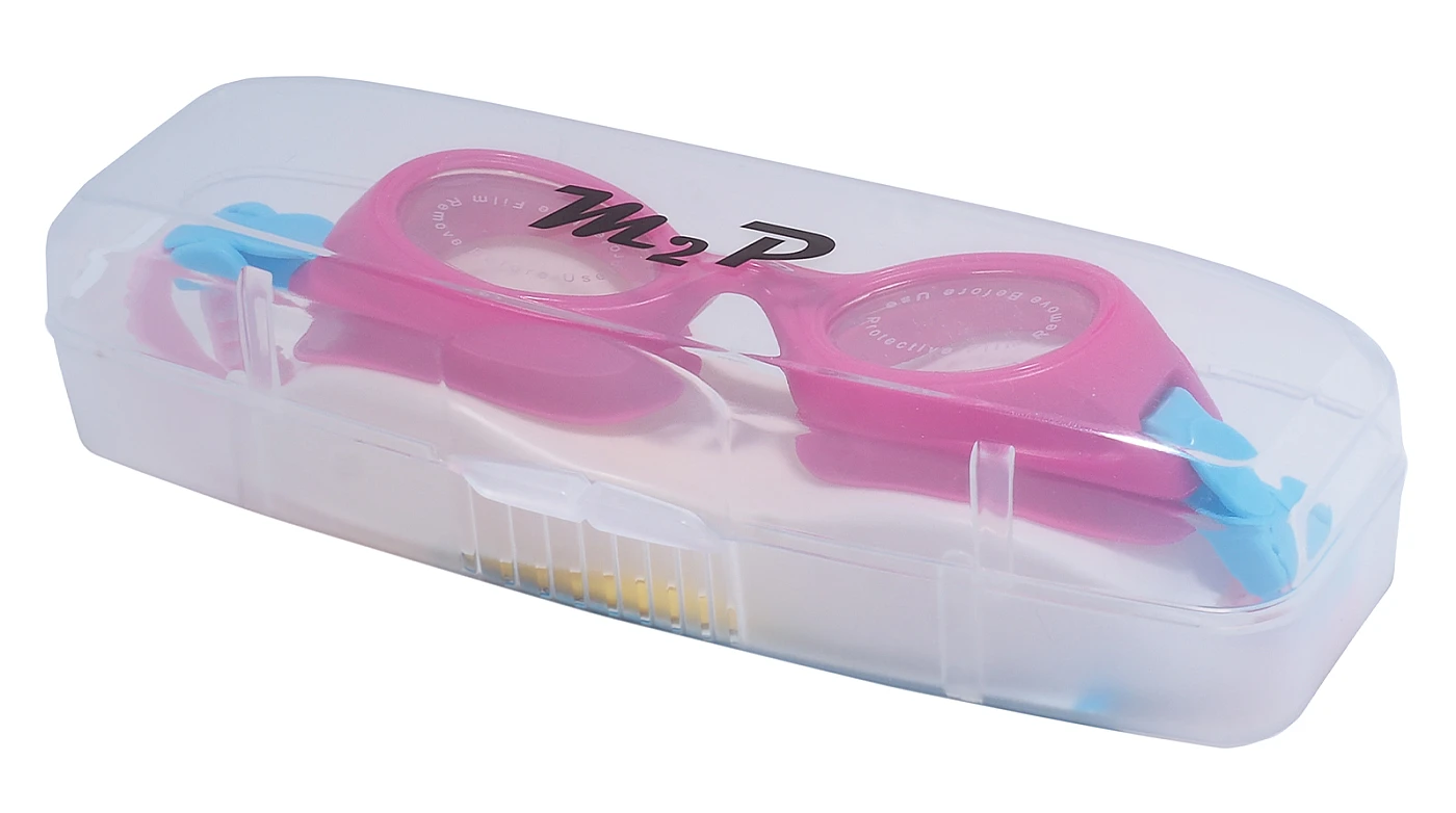 Спортивные очки Детские плавательные очки M2P pink фото 3