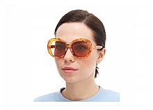 Женские солнцезащитные очки Max Mara 0087 56E 55 мини фото 4