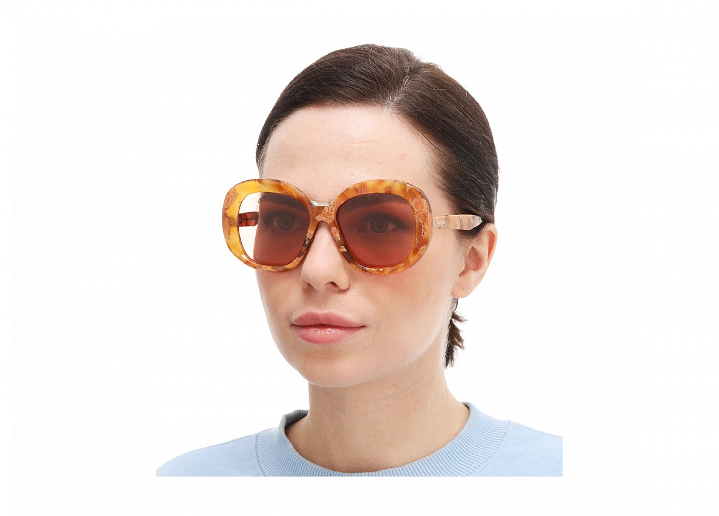 Женские солнцезащитные очки Max Mara 0087 56E 55 фото 4